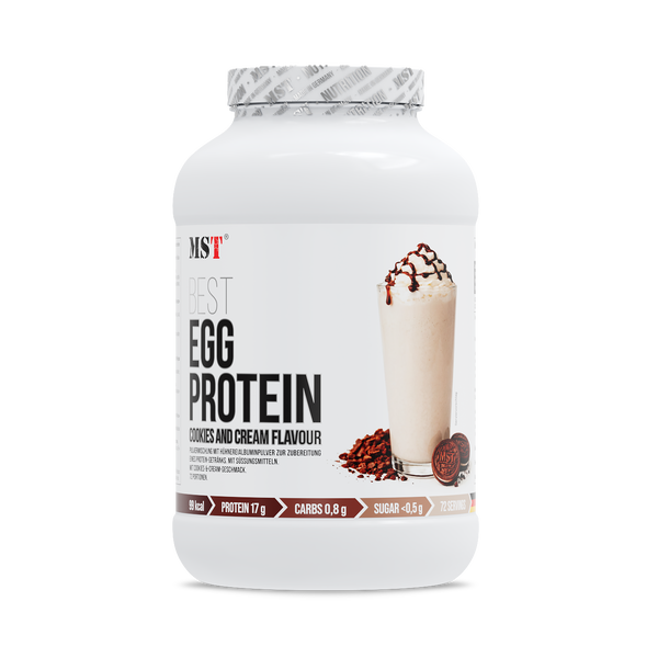 Protein EGG White 1800g s příchutí sušenek a smetany
