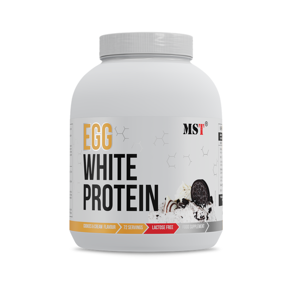 Protein EGG White 1800g s příchutí sušenek a smetany